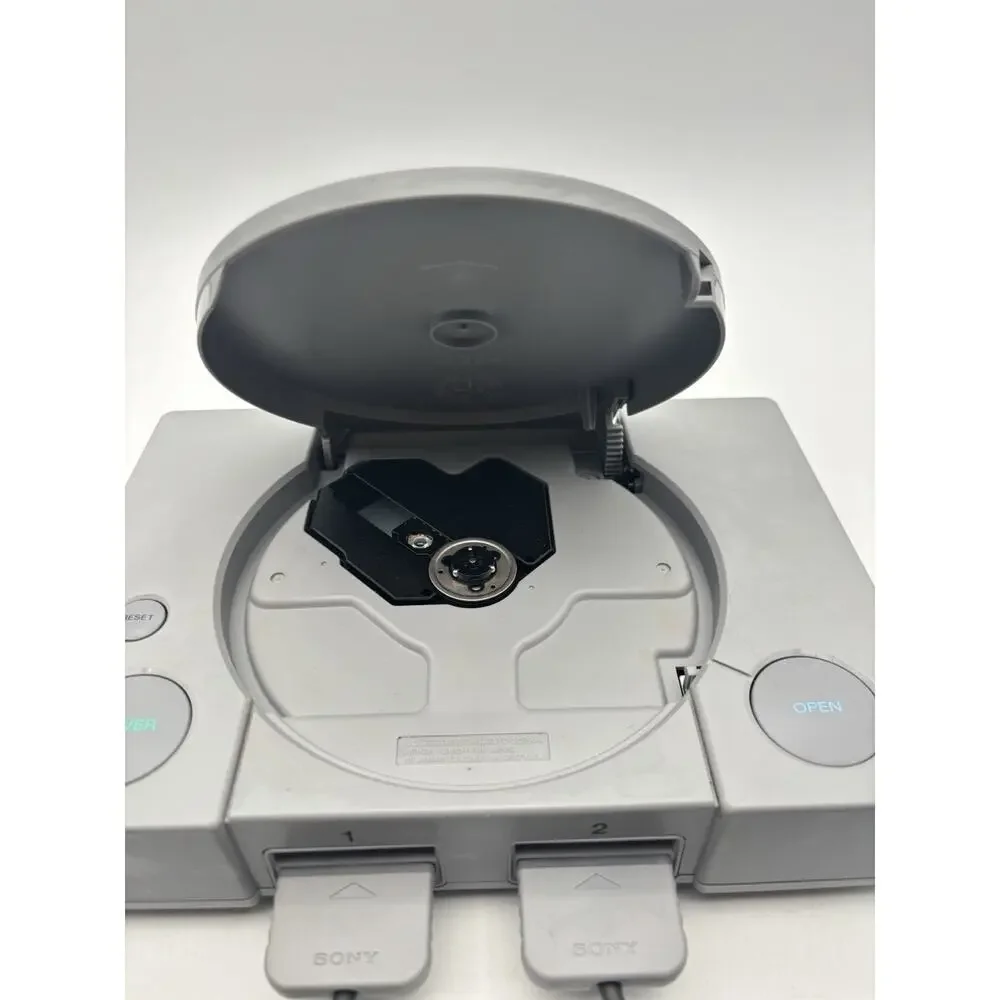 Sony PlayStation Game Console and controllers SCPH-1001 For Parts And Repair